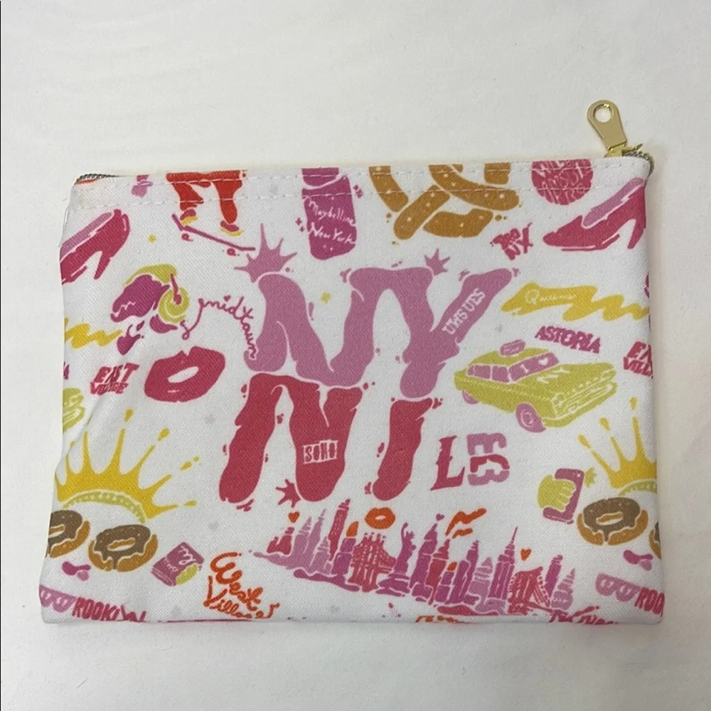 Maybelline NWOT Multicolor Cosmetic Bag